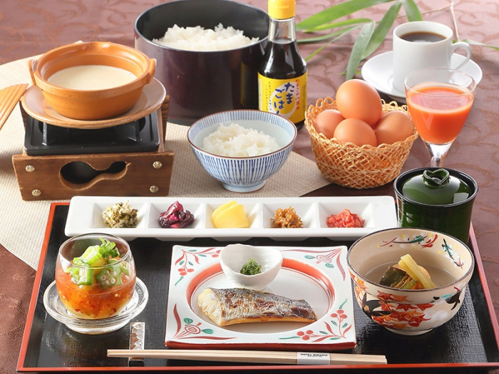 ホテルビナリオ嵯峨嵐山「京を味わう朝ごはん」