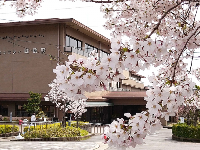 ホテルビナリオ嵯峨嵐山外観‗桜