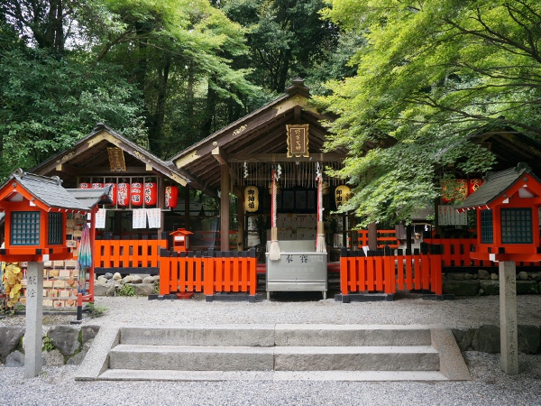 竹林の小径　野宮(ののみや)神社