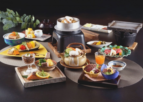 夕食一例/京の創作会席料【秋】小倉山