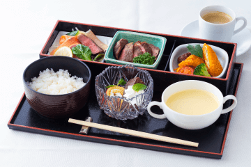 Western-style gozen meal