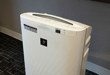 加湿機能付空気清浄機 イメージ