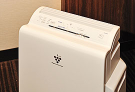 プラズマクラスター加湿機能付空気清浄機イメージ